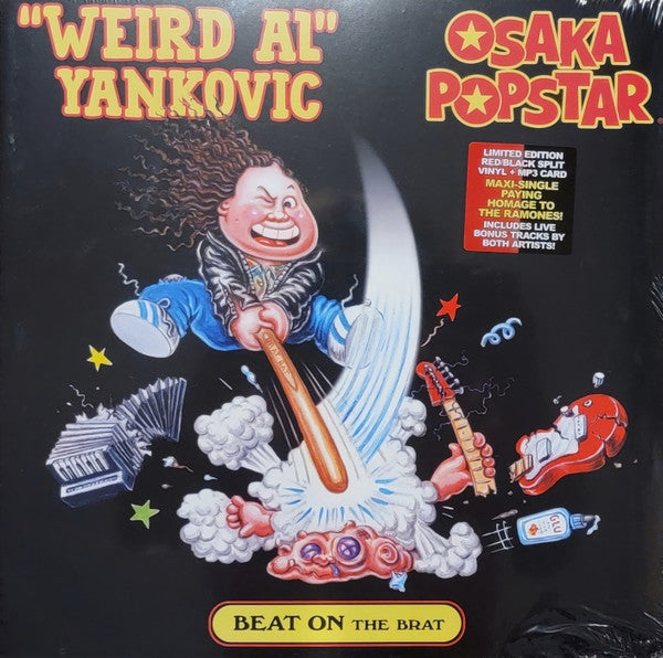 "Weird Al" Yankovic, Osaka Popstar : Beat On The Brat (12",45 RPM,Maxi-Single,Limited Edition,Stereo)