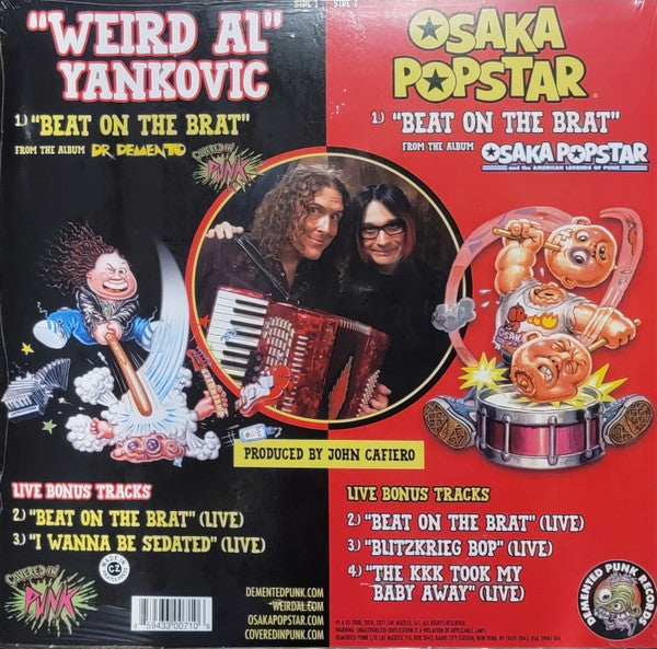 "Weird Al" Yankovic, Osaka Popstar : Beat On The Brat (12",45 RPM,Maxi-Single,Limited Edition,Stereo)