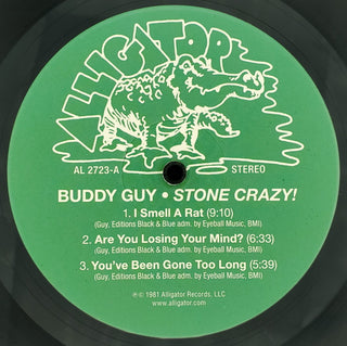 Buddy Guy : Stone Crazy! (LP, Album, RE)