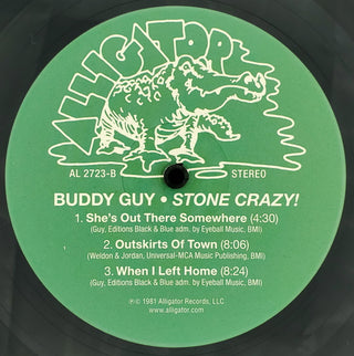 Buddy Guy : Stone Crazy! (LP, Album, RE)