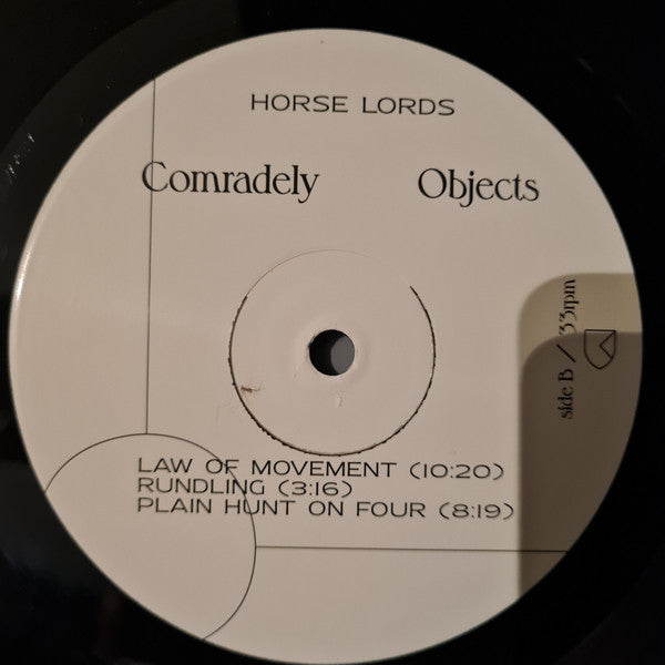 Horse Lords : Comradely Objects (LP, Album)