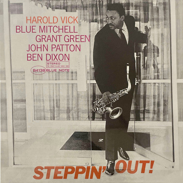 Harold Vick : Steppin' Out! (LP,Album,Reissue,Stereo)