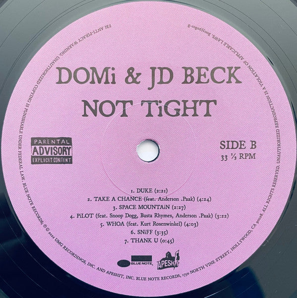 Domi & JD Beck : Not Tight (LP,Album)