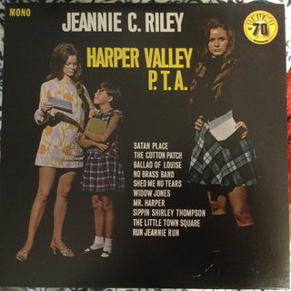 Jeannie C. Riley : Harper Valley P.T.A. (LP, Album, Mono, RE)