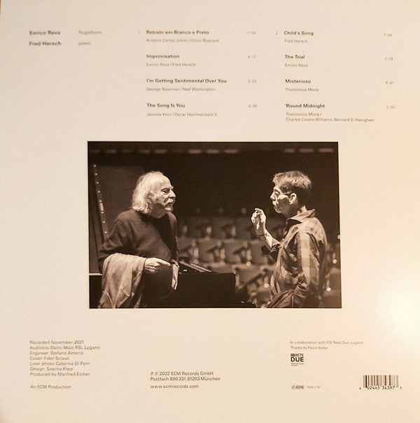 Enrico Rava / Fred Hersch : The Song Is You (LP,Album,Stereo)