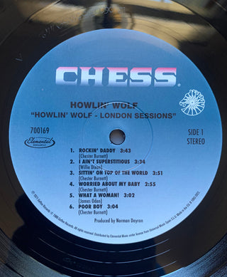 Howlin' Wolf Featuring Eric Clapton, Steve Winwood, Bill Wyman, Charlie Watts : The London Howlin' Wolf Sessions (LP,Album,Limited Edition,Reissue)