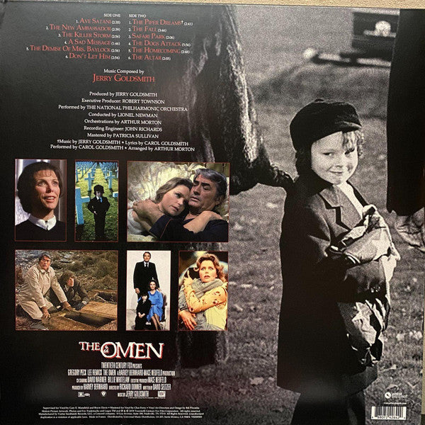 Jerry Goldsmith , Conducted By  Lionel Newman : The Omen (Original Motion Picture Soundtrack) (LP,Album,Reissue,Special Edition,Stereo)