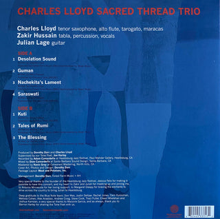 Charles Lloyd : Trios: Sacred Thread (LP,Album,Stereo)