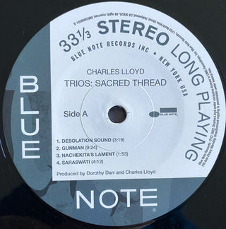 Charles Lloyd : Trios: Sacred Thread (LP,Album,Stereo)