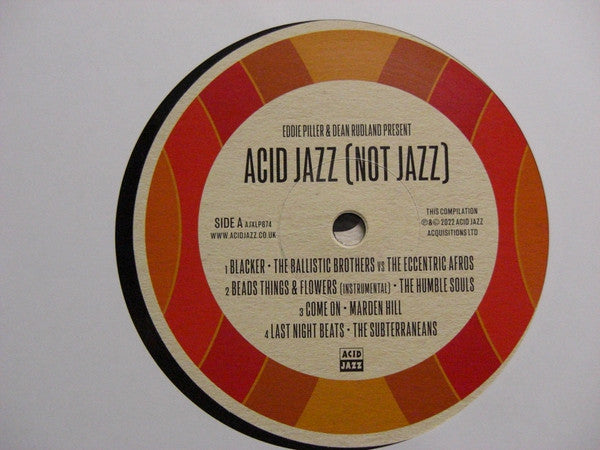 Eddie Piller & Dean Rudland : Acid Jazz (Not Jazz) (LP, Comp)