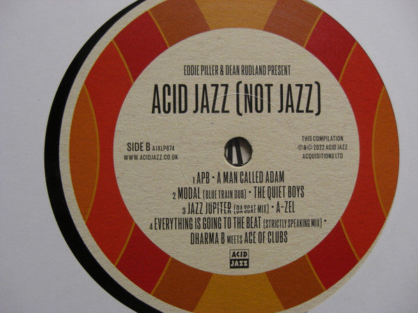 Eddie Piller & Dean Rudland : Acid Jazz (Not Jazz) (LP, Comp)