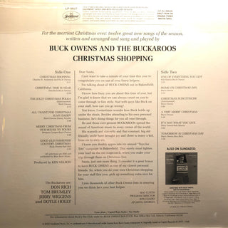 Buck Owens And His Buckaroos : Christmas Shopping (LP,Album,Stereo)