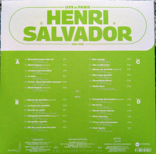 Henri Salvador : Live In Paris 1956-1960 (LP,Compilation)