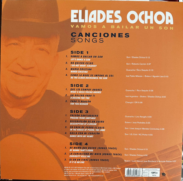 Eliades Ochoa : Vamos A Bailar Un Son (LP,Album,Reissue)