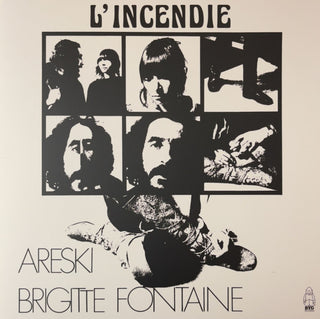 Areski - Brigitte Fontaine : L'Incendie (LP, Album, Ltd, RM, Whi)