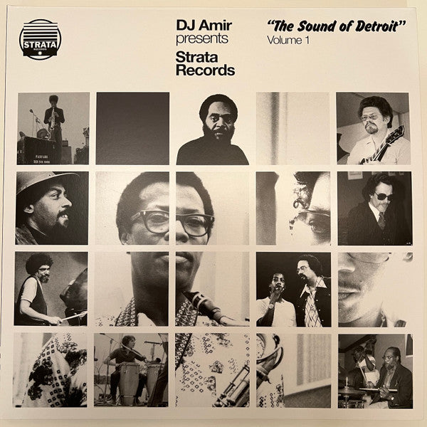 Amir Abdullah : Strata Records (The Sound of Detroit) (Volume 1) (3xLP, Comp)