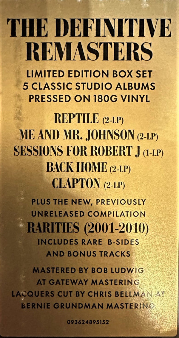 Eric Clapton : The Complete Reprise Studio Albums ● Volume II (Compilation,Limited Edition,Stereo)