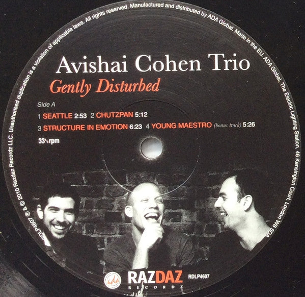 Avishai Cohen Trio : Gently Disturbed (LP, Album)