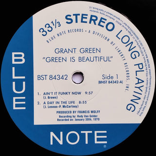 Grant Green : Green Is Beautiful (LP,Album,Reissue,Stereo)