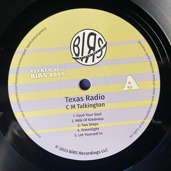 C.M. Talkington : Texas Radiio (LP,Album,Stereo)