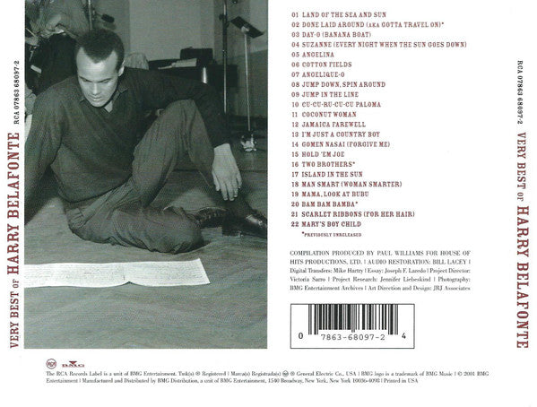 Harry Belafonte : Very Best Of (CD, Comp, RE)