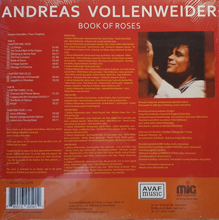 Andreas Vollenweider : Book Of Roses (LP, Album, RE)