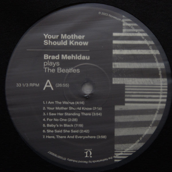 Brad Mehldau : Your Mother Should Know: Brad Mehldau Plays The Beatles (LP, Album)