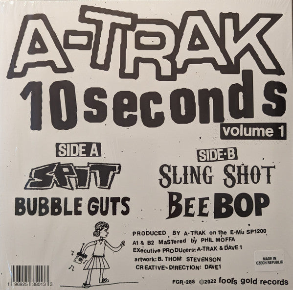 A-Trak : 10 Seconds Vol. 1 (10", EP, Tra)