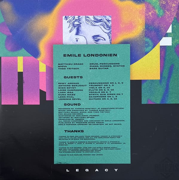 Emile Londonien : Legacy (LP, Album)