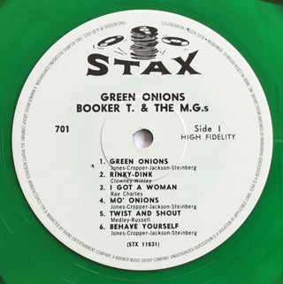 Booker T & The MG's : Green Onions (LP, Album, Mono, Dlx, RE, RM, Gre)