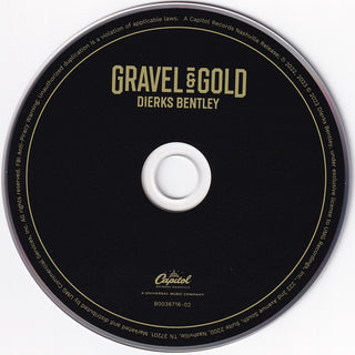 Dierks Bentley : Gravel & Gold (CD, Album)