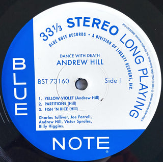 Andrew Hill : Dance With Death (LP,Album,Reissue,Stereo)