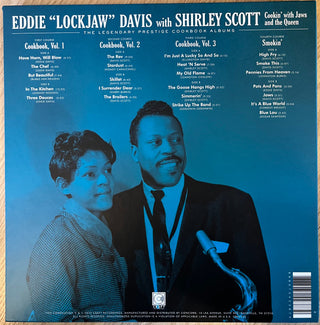 Eddie "Lockjaw" Davis with Shirley Scott : Cookin' With Jaws And The Queen: The Legendary Prestige Cookbook Albums (LP, Album, RE, RM, 180 + LP, Album, RE, RM, 180 + )