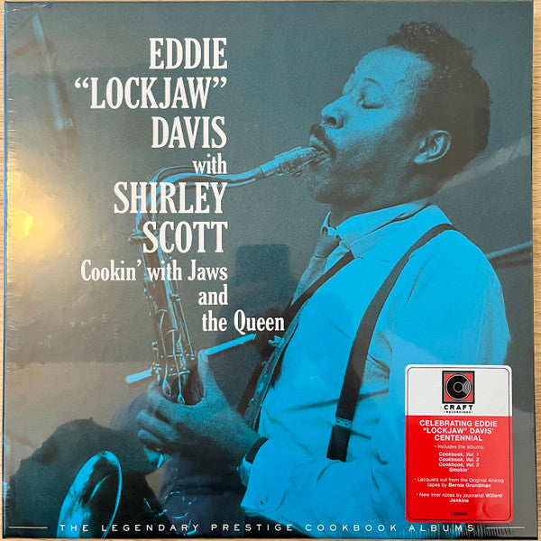 Eddie "Lockjaw" Davis with Shirley Scott : Cookin' With Jaws And The Queen: The Legendary Prestige Cookbook Albums (LP, Album, RE, RM, 180 + LP, Album, RE, RM, 180 + )