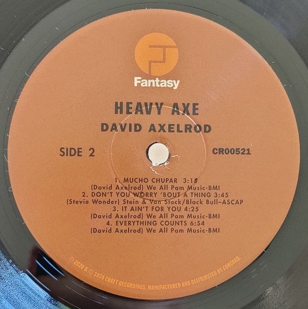 David Axelrod : Heavy Axe (LP,Album,Reissue)