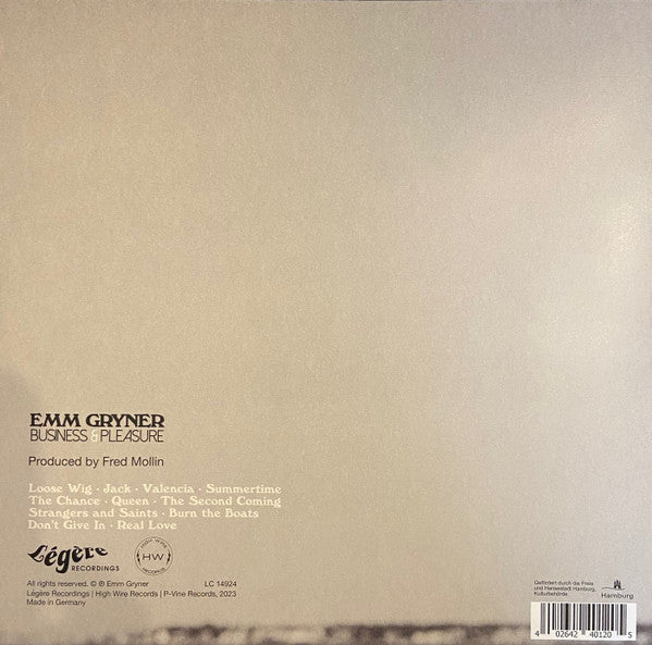 Emm Gryner : Business & Pleasure (LP)