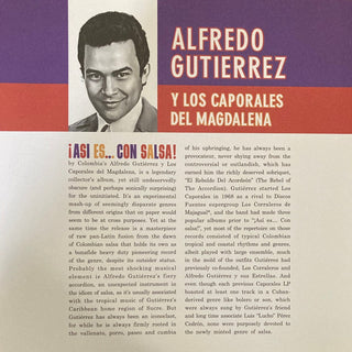 Alfredo Gutierrez, Los Caporales Del Magdalena : ¡Asi Es... Con Salsa! (LP, Album, RE)