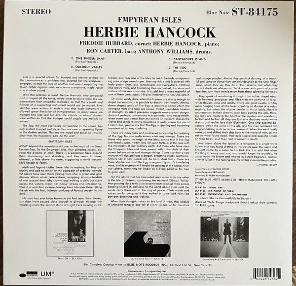 Herbie Hancock : Empyrean Isles (LP,Album,Reissue,Stereo)