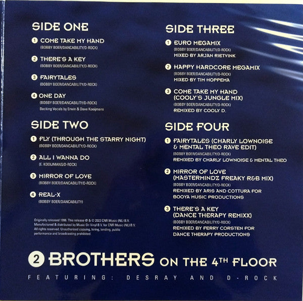 2 Brothers On The 4th Floor Featuring: Des'Ray And D-Rock : 2 (LP,Album,Limited Edition,Numbered,Reissue)