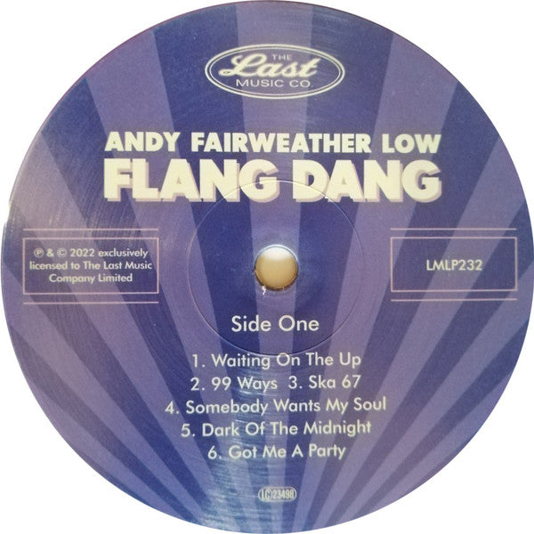 Andy Fairweather-Low : Flang Dang (LP, Album, tra)