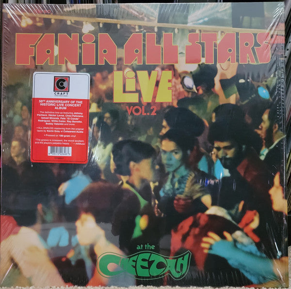 Fania All Stars : "Live" At The Cheetah (Vol. 2) (LP,Album,Reissue,Remastered,Stereo)