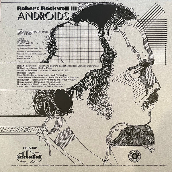 Bob Rockwell With Bobby Lyle : Androids (LP, Album, Dlx, RE, RM, 180)