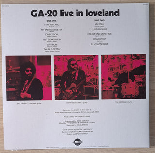 GA-20 : Live In Loveland (LP, Album)