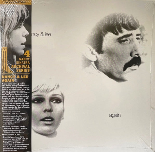 Nancy Sinatra & Lee Hazlewood : Nancy & Lee Again (LP,Album,Reissue,Remastered,Stereo)