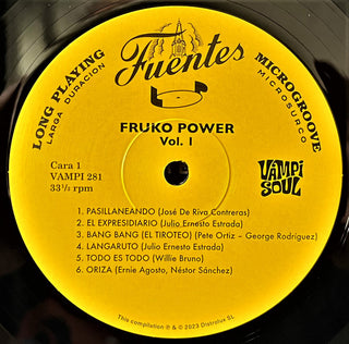 Fruko y sus Tesos : Fruko Power Vol.1: Rarities & Deep Album Cuts 1970-1974 (2xLP, Comp)