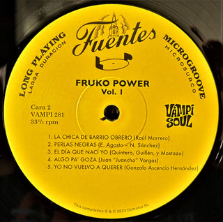 Fruko y sus Tesos : Fruko Power Vol.1: Rarities & Deep Album Cuts 1970-1974 (2xLP, Comp)