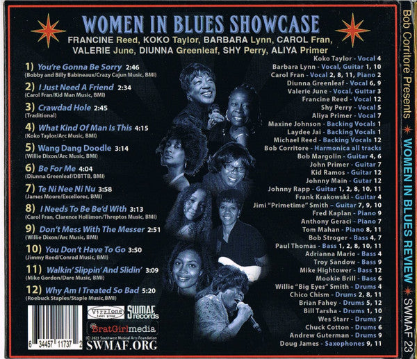 Bob Corritore And Friends : Women In Blues Showcase (Album,Stereo)