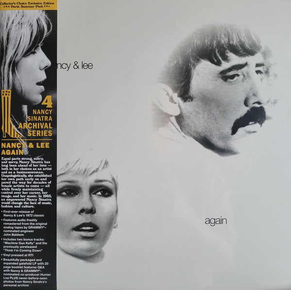 Nancy Sinatra & Lee Hazlewood : Nancy & Lee Again (LP,Limited Edition,Reissue,Remastered,Stereo)