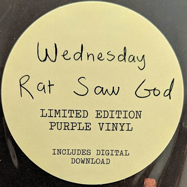 Wednesday (10) : Rat Saw God (LP, Album, Ltd, Pur)