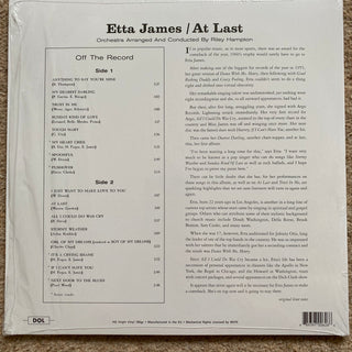 Etta James : At Last! (LP,Album,Stereo)